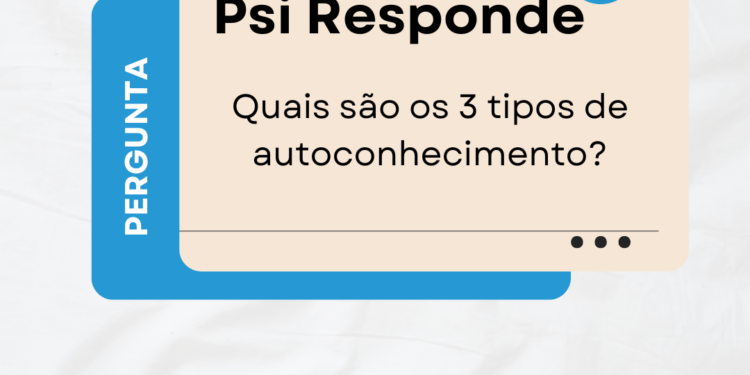 tipos de autoconhecimento